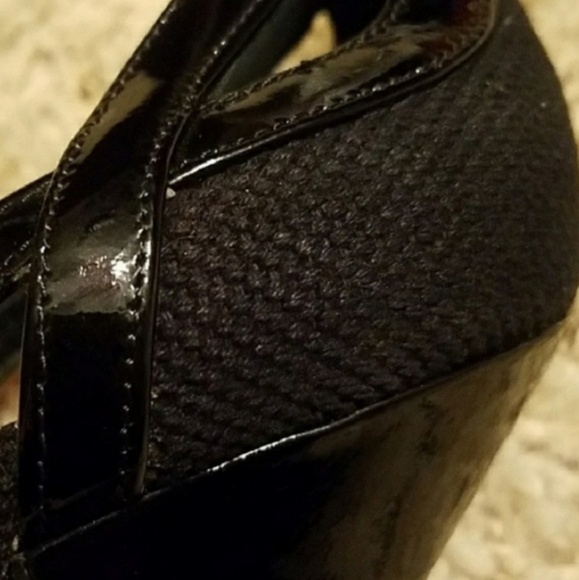Prada OPEN TOE black heels. Size 40 - Picture 6 of 14